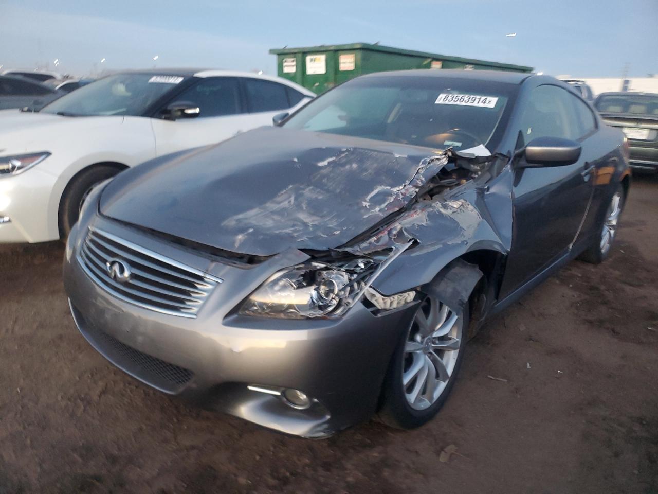 2014 Infiniti Q60 VIN JN1CV6EL2EM130921