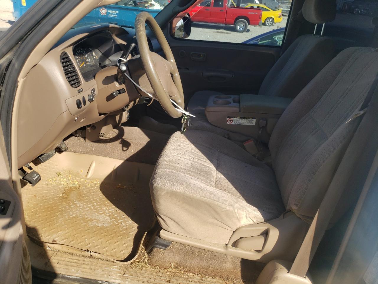 2001 Toyota Tundra VIN 5TBRT34121S167132 Copart auction photo, front end damage thumbnail 7