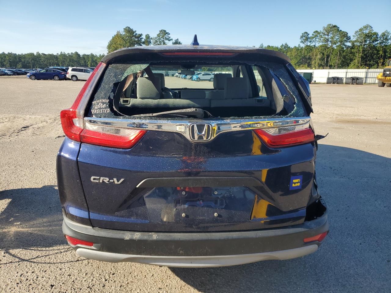 2018 Honda CR-V VIN 2HKRW5H31JH404981 Copart auction photo, side / rear end damage thumbnail 6