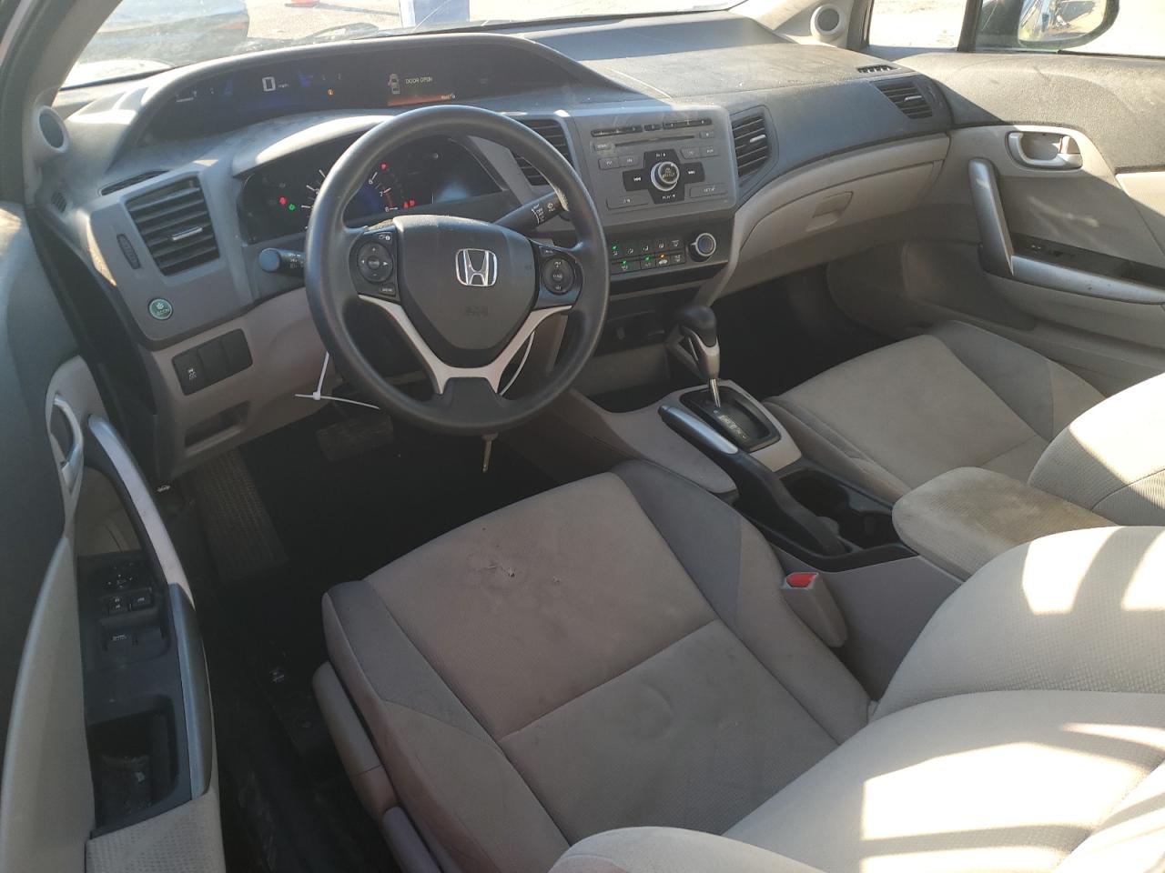 2012 Honda Civic VIN 2HGFG3B51CH562085 Copart auction photo, all over / minor dent/scratches damage thumbnail 8
