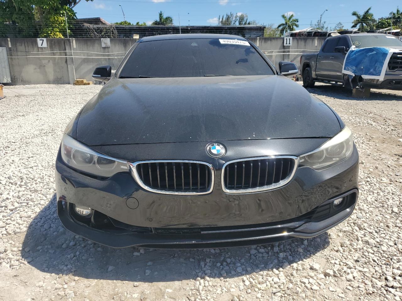 2019 BMW 4er VIN WBA4J1C53KBM12249 Copart auction photo, rear end damage thumbnail 5