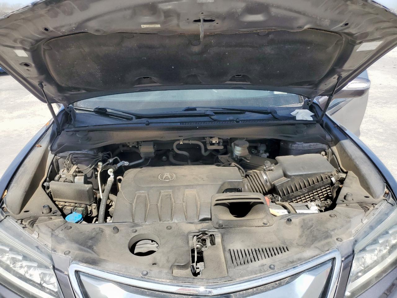 2017 Acura RDX VIN 5J8TB3H56HL004817 Copart auction photo, front end / side damage thumbnail 12
