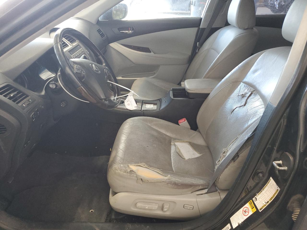 2010 Lexus ES VIN JTHBK1EG0A2370982 Copart auction photo, hail / side damage thumbnail 7