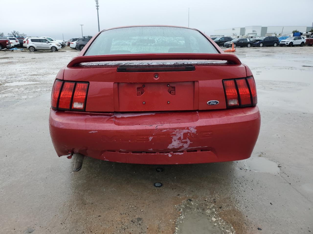2000 Ford Mustang VIN 1FAFP4045YF183569 Copart auction photo, front end / rear end damage thumbnail 6