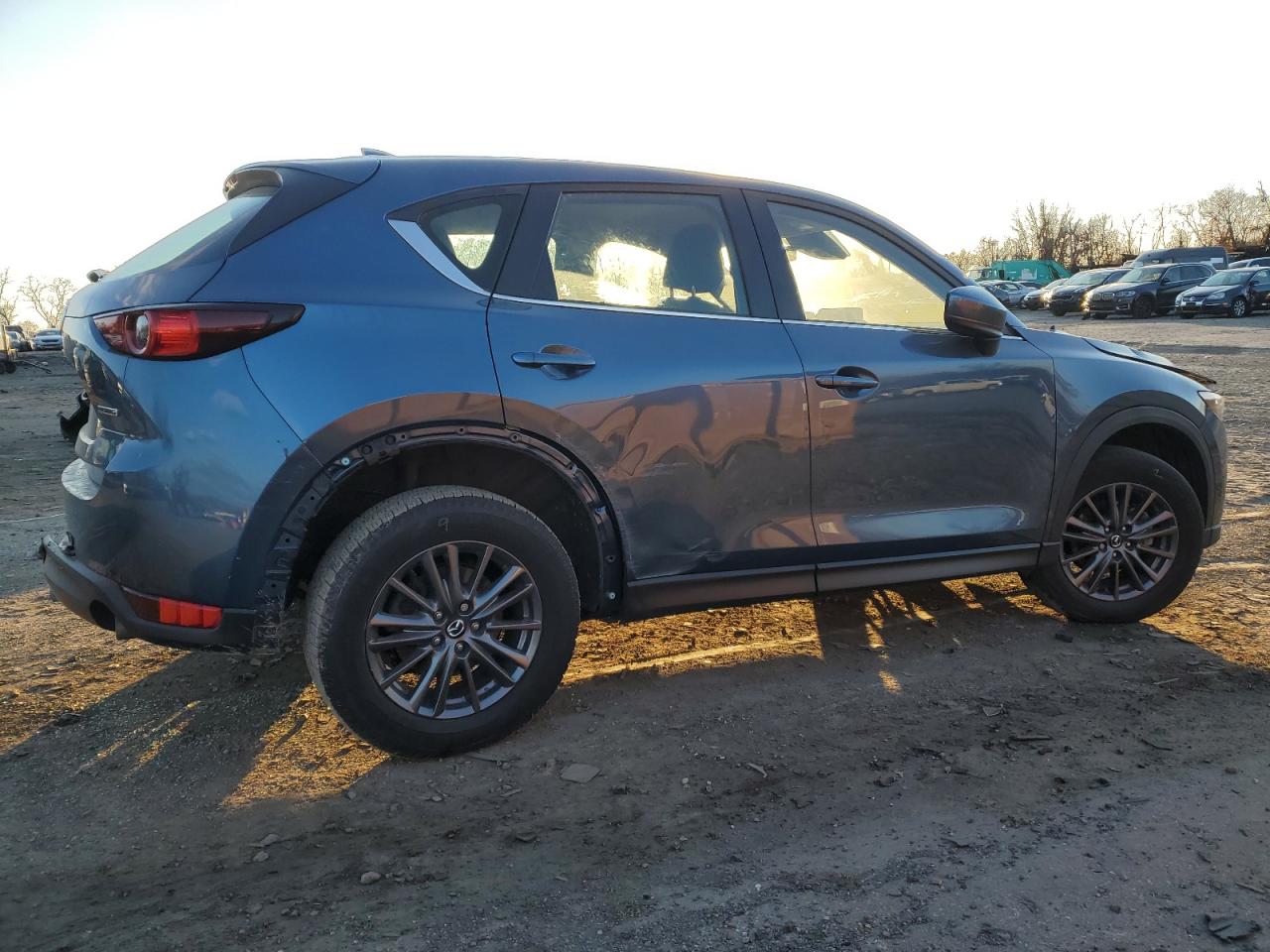 2021 Mazda CX-5 VIN JM3KFBBM4M1316396 Copart auction photo, front end / rear end damage thumbnail 3