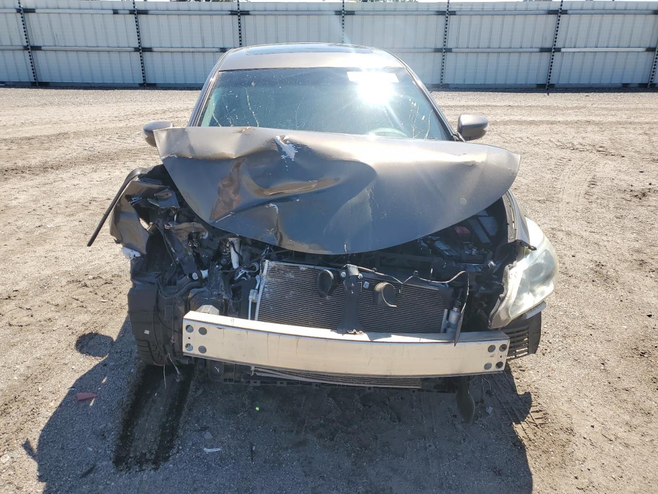 2015 Nissan Altima VIN 1N4BL3AP9FC493672 Copart auction photo, front end / side damage thumbnail 5