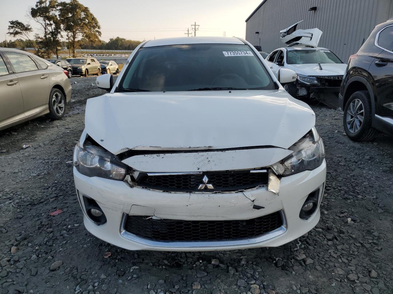 2016 Mitsubishi Lancer VIN JA32U2FU9GU001135 Copart auction photo, front end damage thumbnail 5