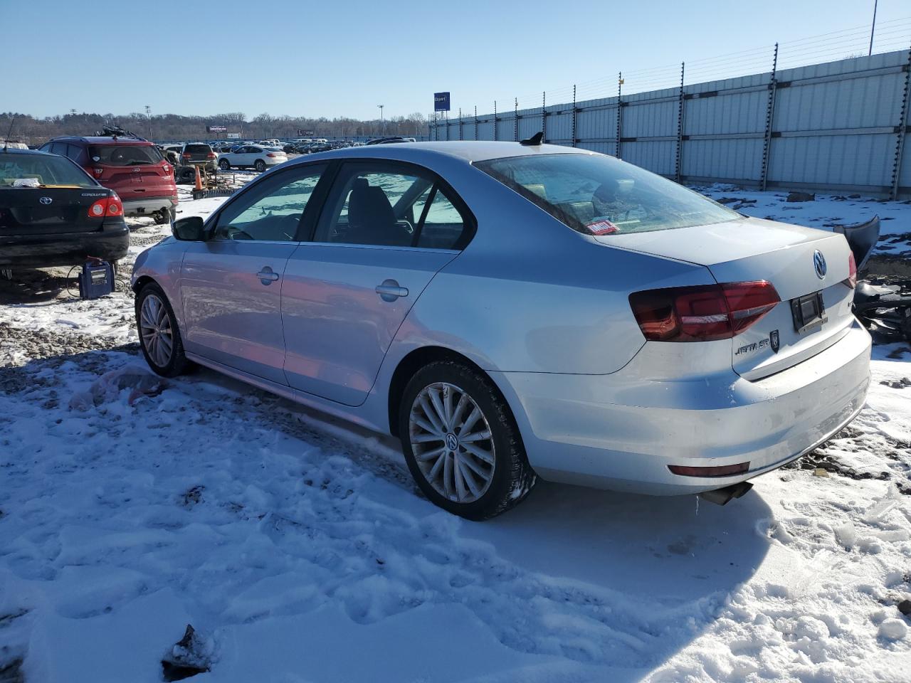2016 Volkswagen Jetta VIN 3VWL07AJ0GM225990 Copart auction photo, front end / side damage thumbnail 2