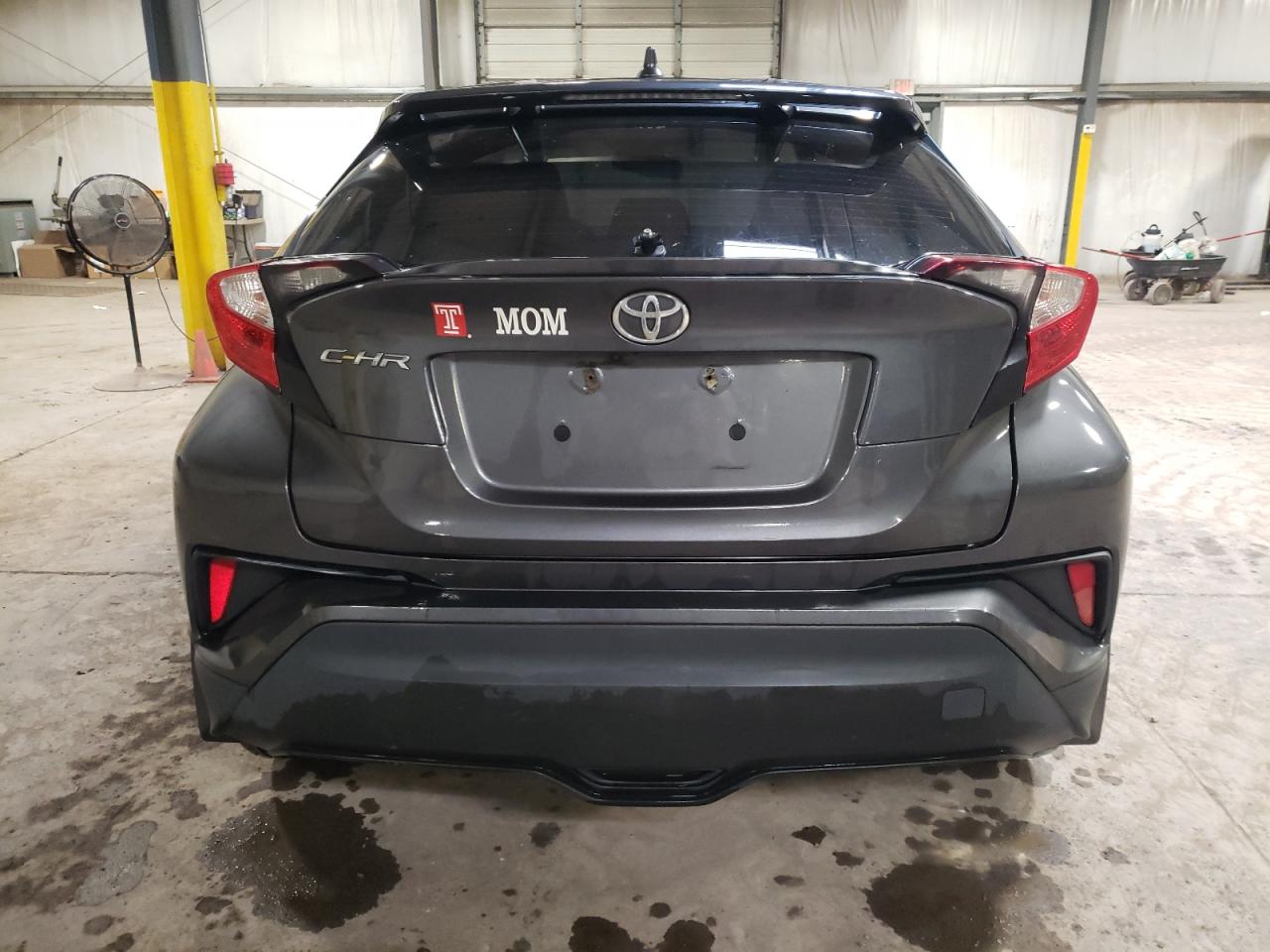 2019 Toyota C-HR VIN NMTKHMBX5KR100483 Copart auction photo, front end / side damage thumbnail 6
