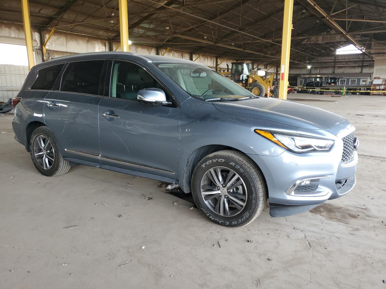 2018 Infiniti QX60 VIN 5N1DL0MM9JC527570 Copart auction photo, front end damage thumbnail 4
