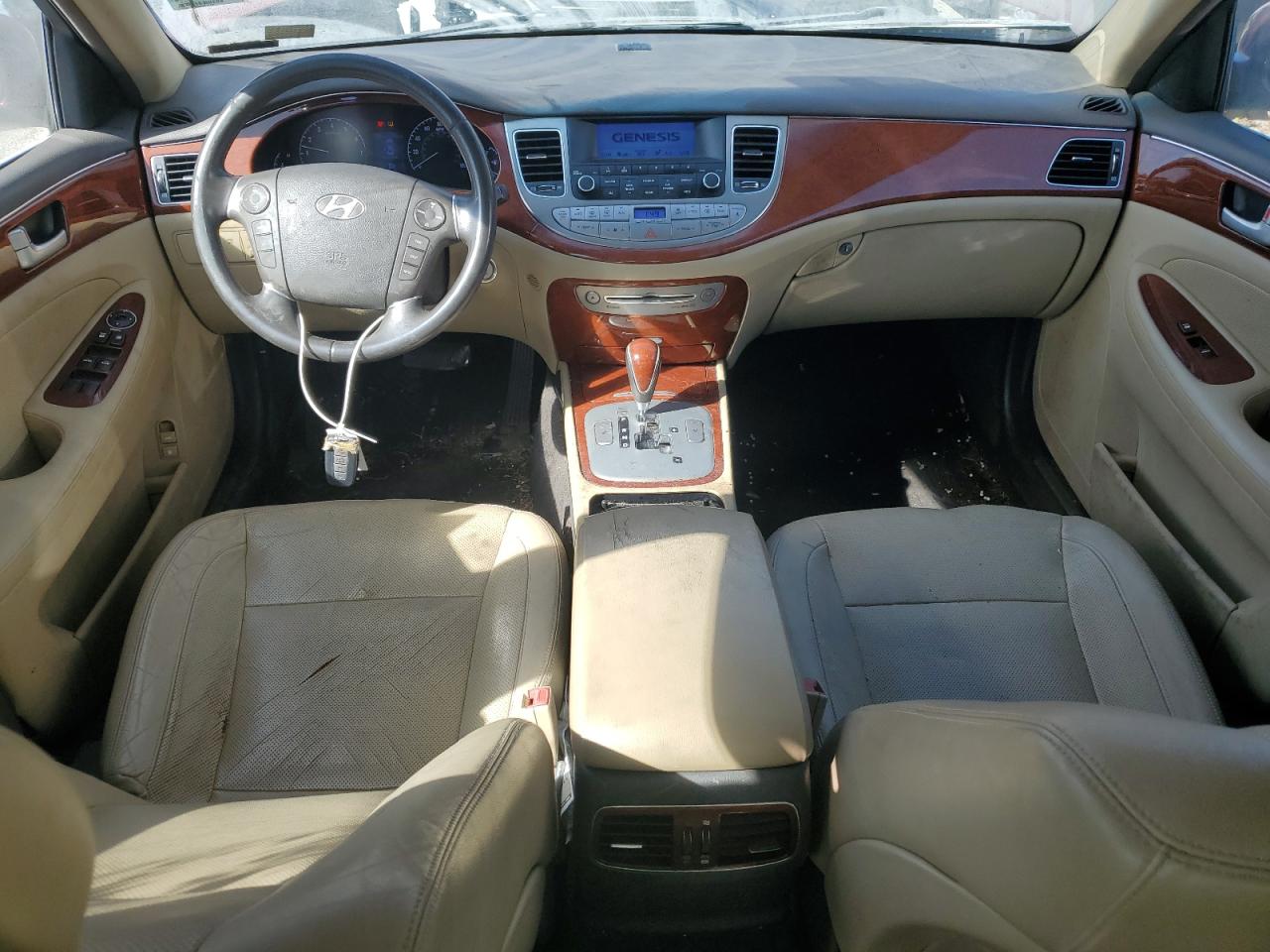 2013 Hyundai Genesis VIN KMHGC4DD1DU240078 Copart auction photo, front end / minor dent/scratches damage thumbnail 8