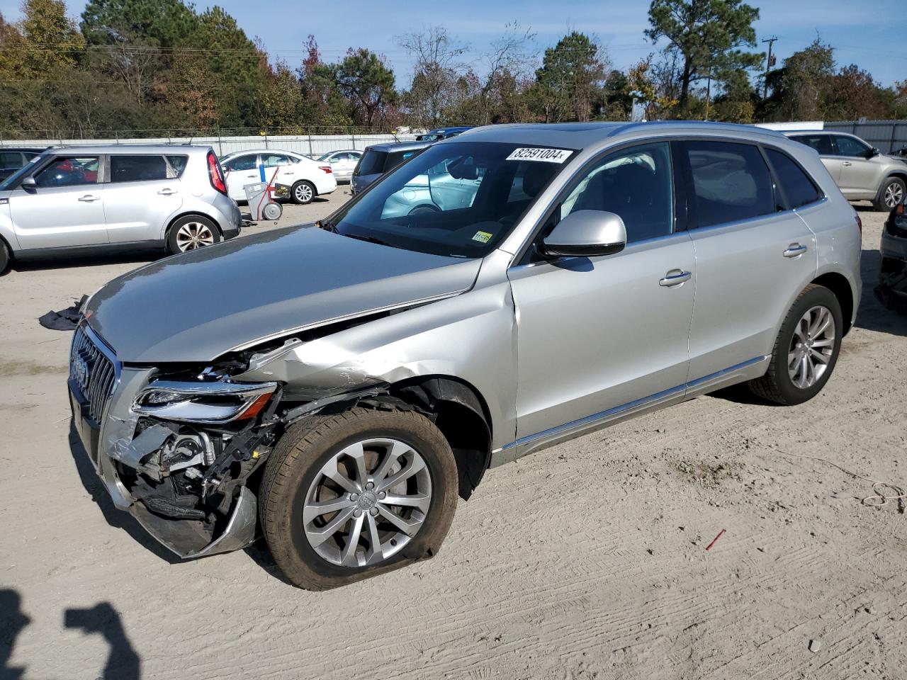 2016 Audi Q5 VIN WA1C2AFP4GA022504