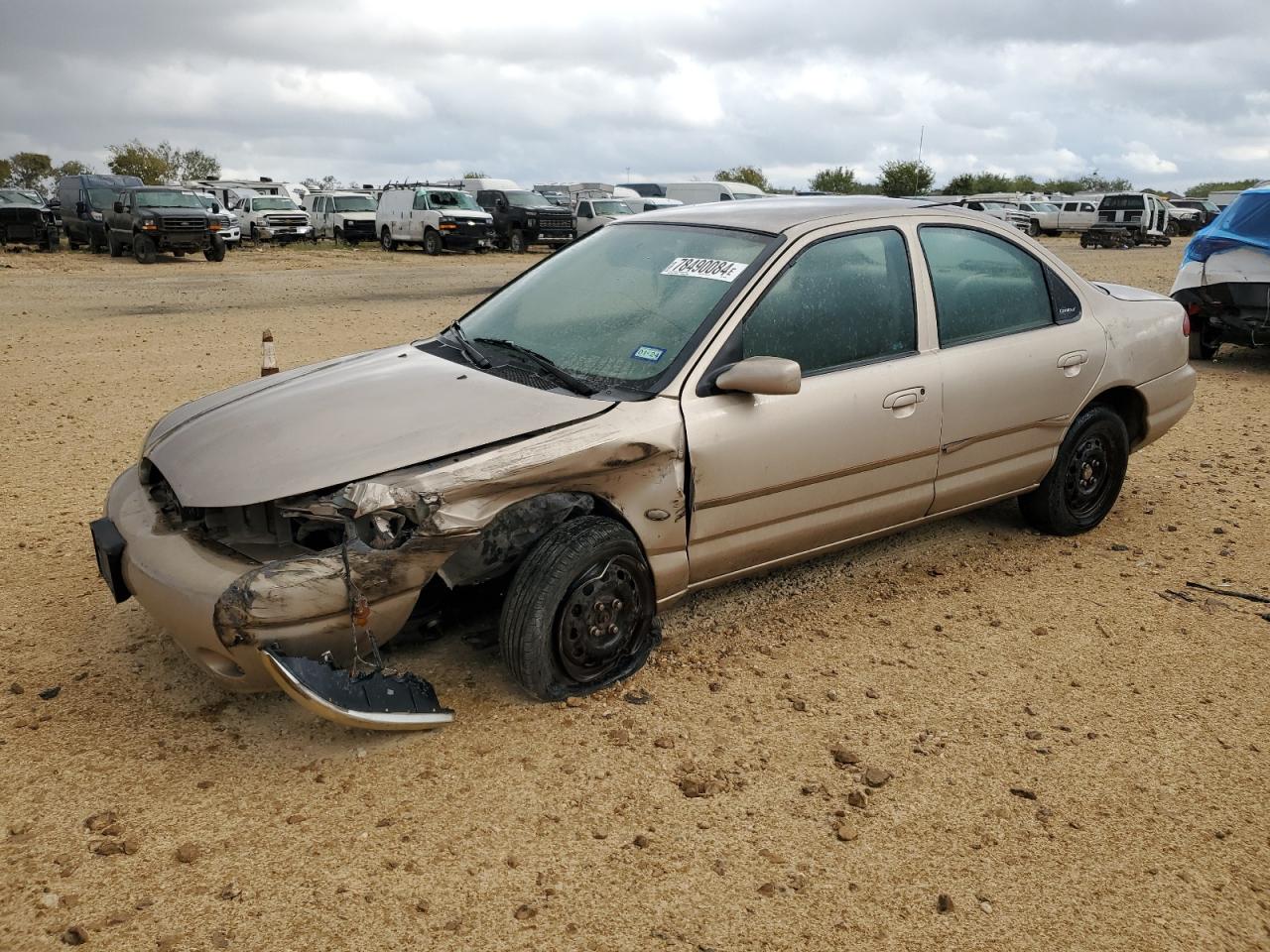 1998 Ford Contour VIN 1FAFP65L6WK252432 - Copart auction photo