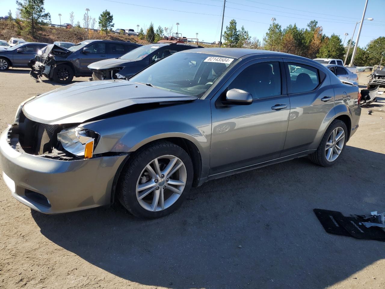 2013 Dodge Avenger VIN 1C3CDZCG9DN756521