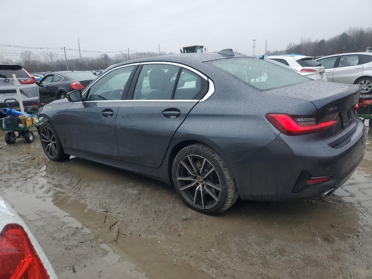 2019 BMW 3er VIN WBA5R7C52KAJ84461 Copart auction photo, front end damage thumbnail 2