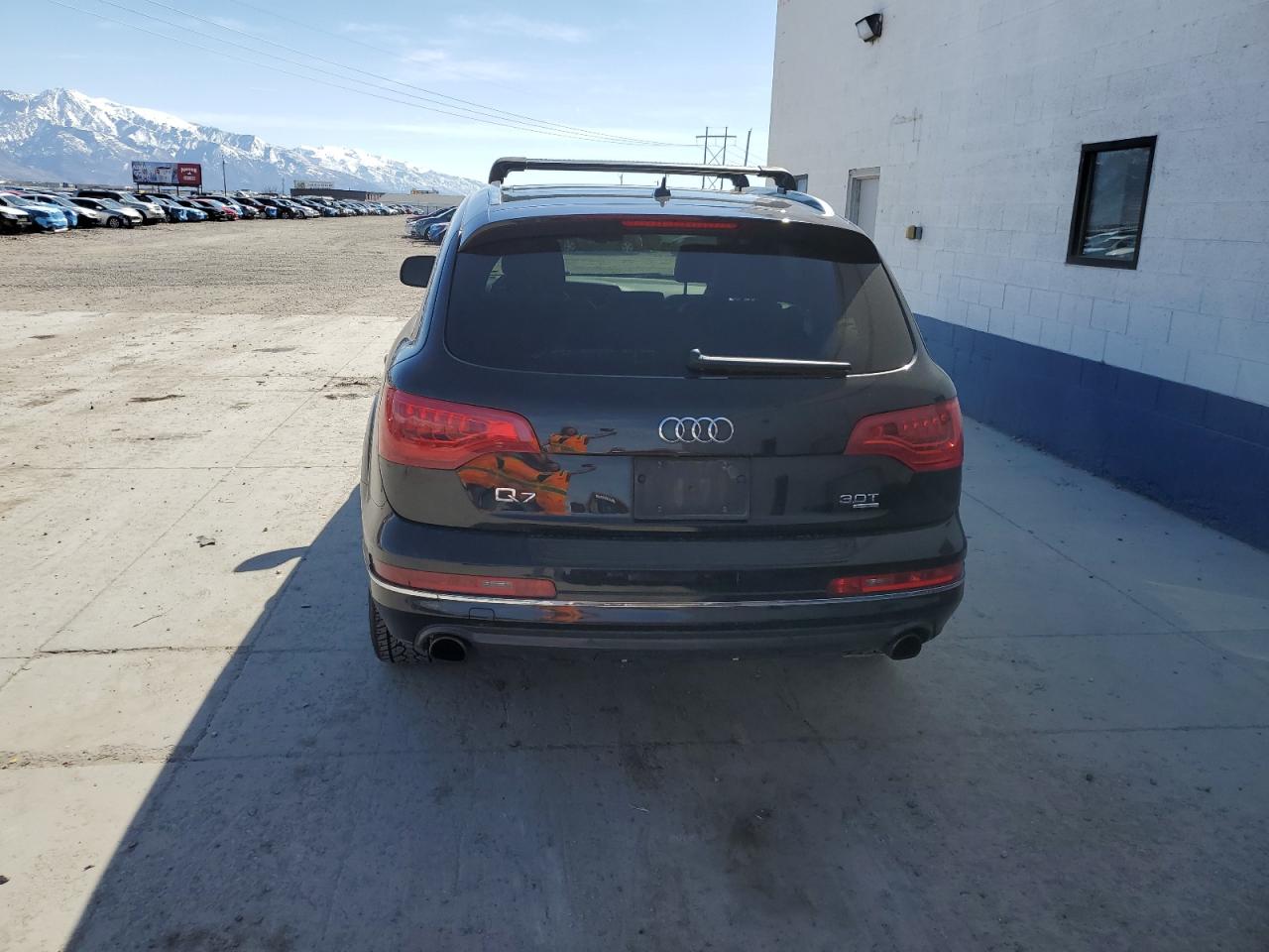 2014 Audi Q7 VIN WA1LGAFE4ED013698 Copart auction photo, side damage thumbnail 6