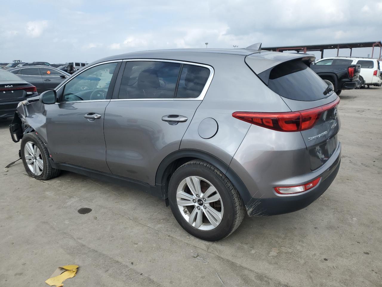 2017 KIA Sportage VIN KNDPM3AC8H7038060 Copart auction photo, front end / hail damage thumbnail 2