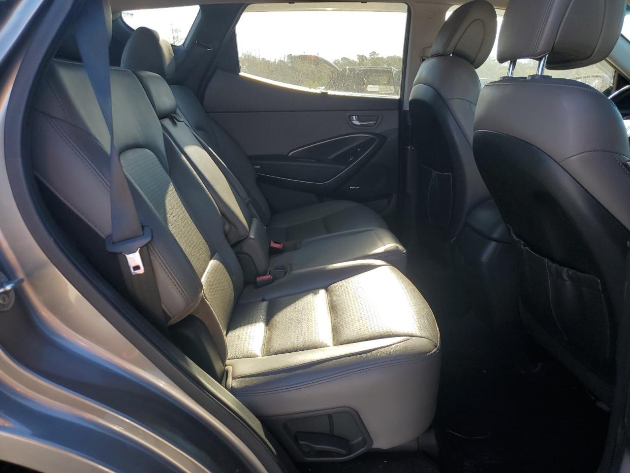 2013 Hyundai Santa Fe VIN 5XYZU3LB1DG073856 Copart auction photo, top/roof / rear end damage thumbnail 11