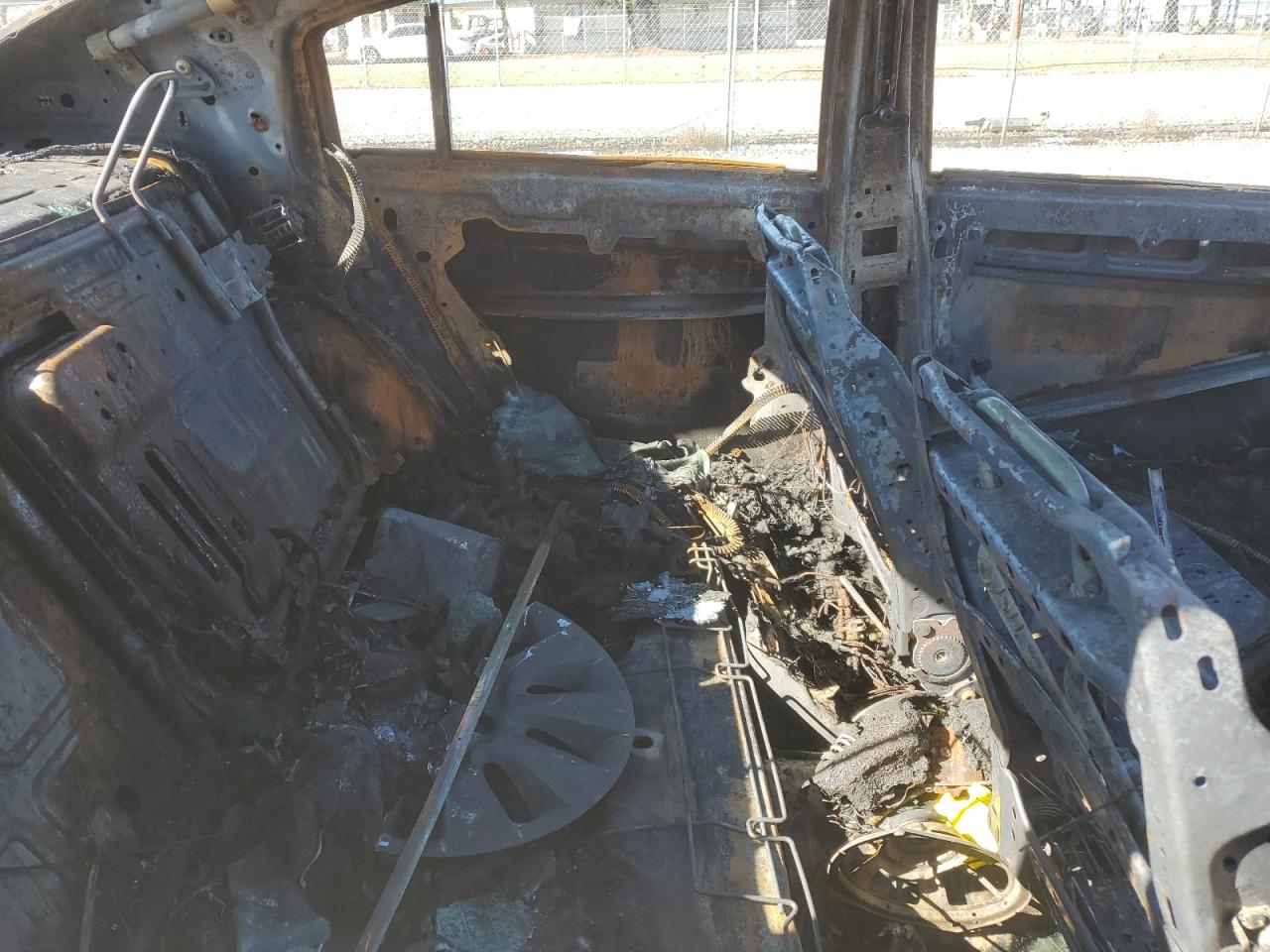 2014 Chrysler 200 VIN 1C3CCBAG8EN103645 Copart auction photo, burn damage thumbnail 10