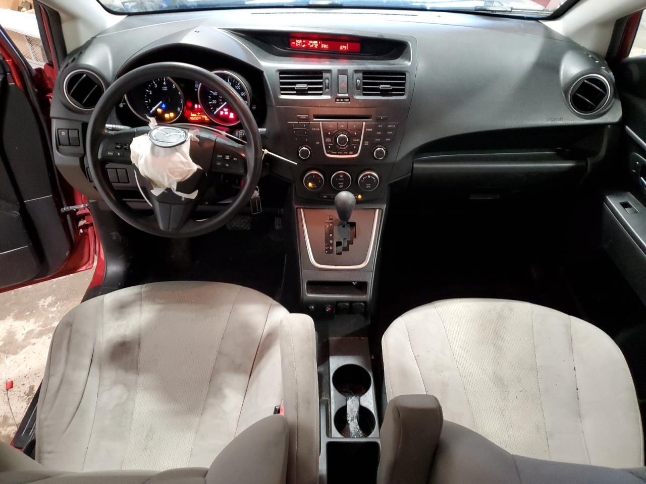 2013 Mazda 5 VIN JM1CW2BL2D0162510 Copart auction photo, front end / undercarriage damage thumbnail 8