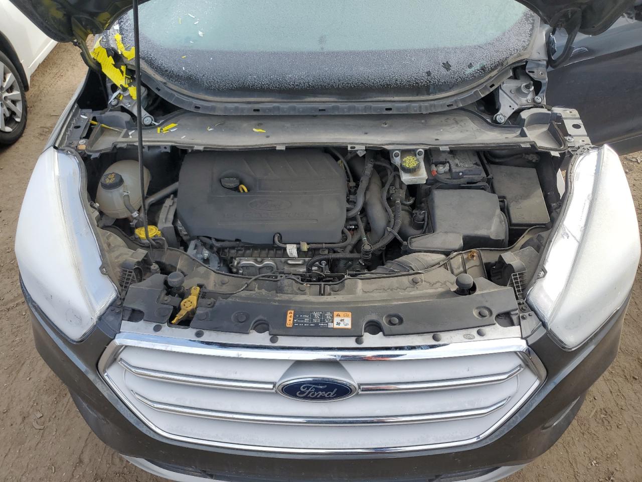 2018 Ford Escape VIN 1FMCU9GD5JUC67283 Copart auction photo, side damage thumbnail 12