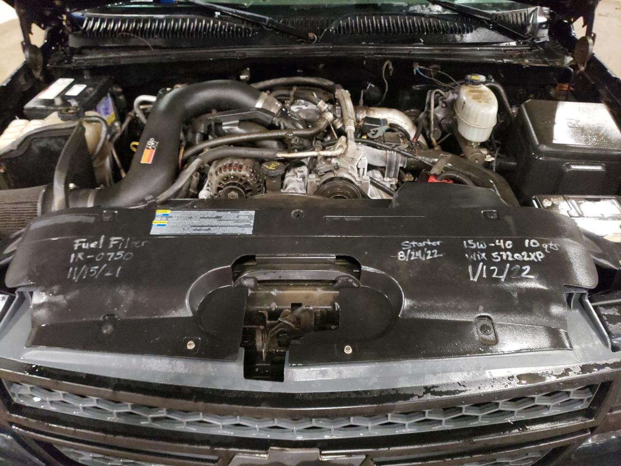 2005 Chevrolet Silverado VIN 1GCHK29295E106700 Copart auction photo, side / mechanical damage thumbnail 11
