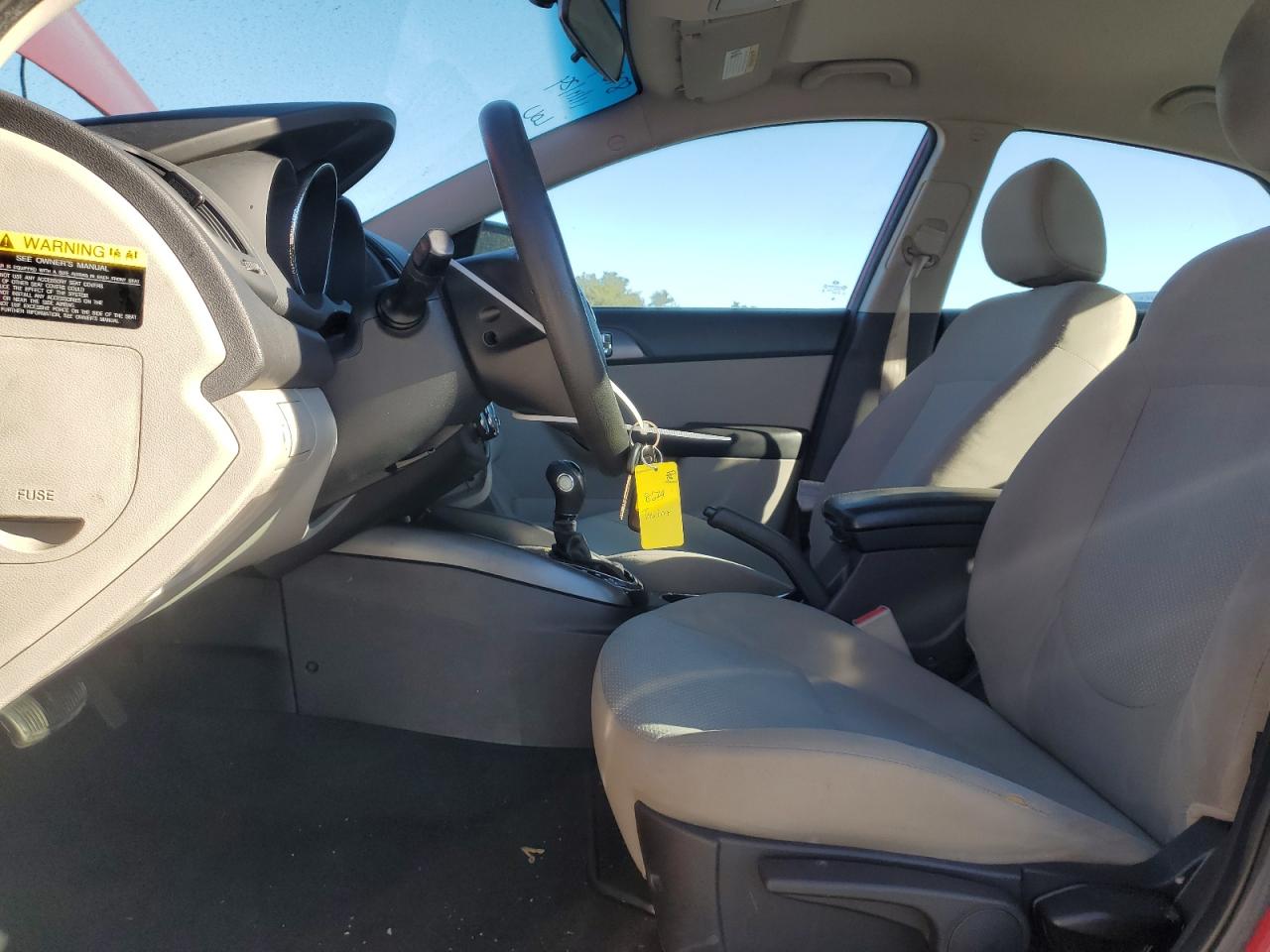 2013 KIA Forte VIN KNAFU4A25D5711883 Copart auction photo, rear end damage thumbnail 7