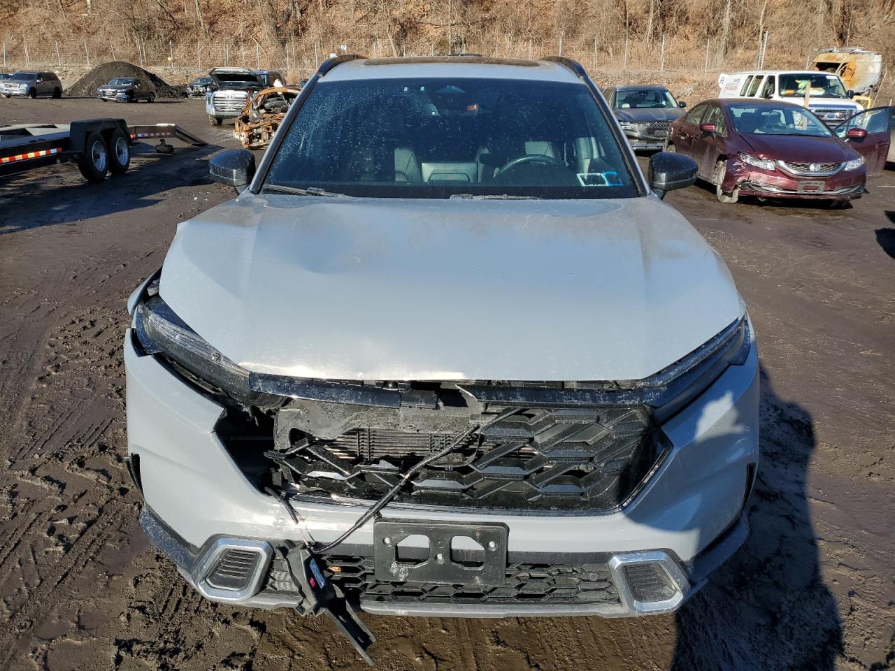 2023 Honda CR-V VIN 7FARS6H91PE001486 Copart auction photo, rear end / front end damage thumbnail 5