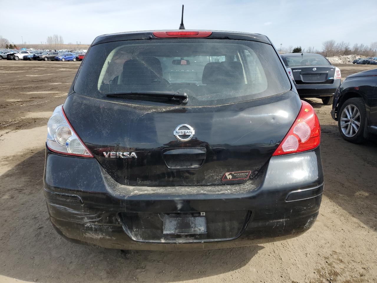 2012 Nissan Versa VIN 3N1BC1CP3CL376894 Copart auction photo, front end / rear end damage thumbnail 6