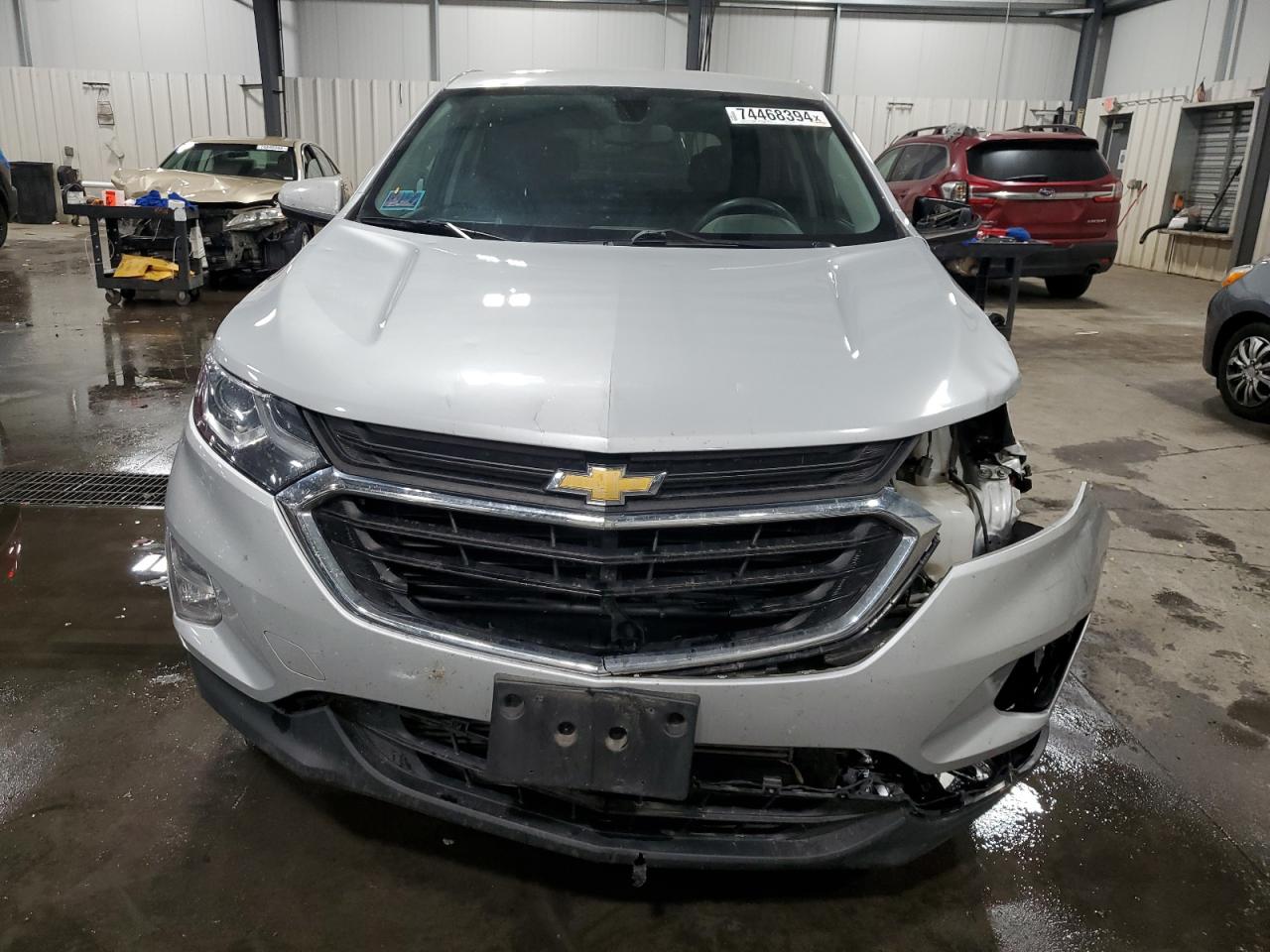 2018 Chevrolet Equinox VIN 2GNAXJEV0J6337312 Copart auction photo, front end / side damage thumbnail 5