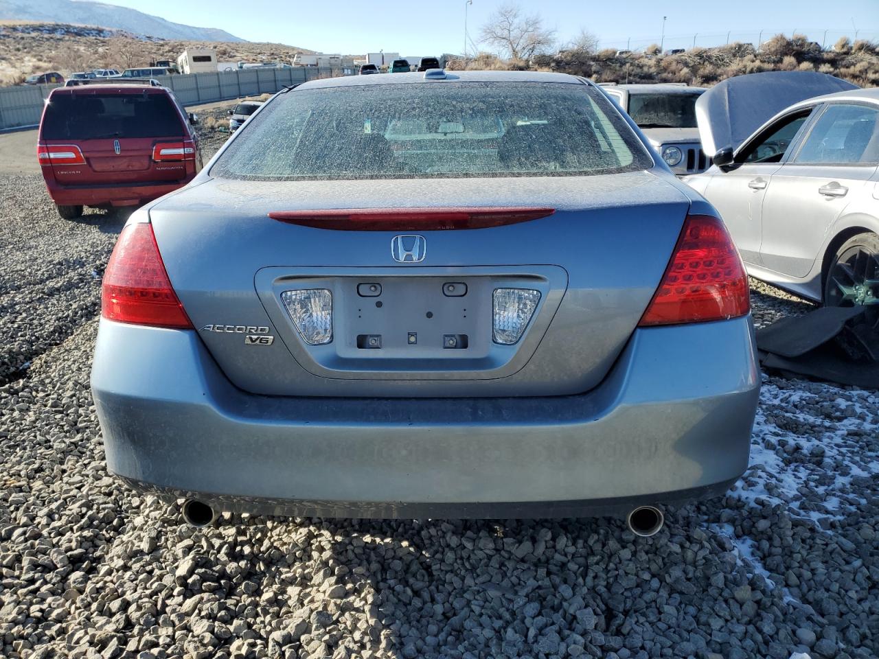 2007 Honda Accord VIN 1HGCM66537A026279 Copart auction photo, mechanical damage thumbnail 6