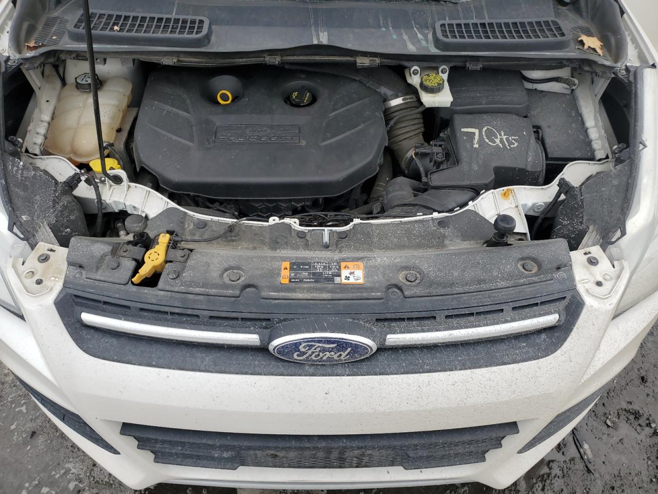 2013 Ford Escape VIN 1FMCU9G93DUC97995 Copart auction photo, front end damage thumbnail 13
