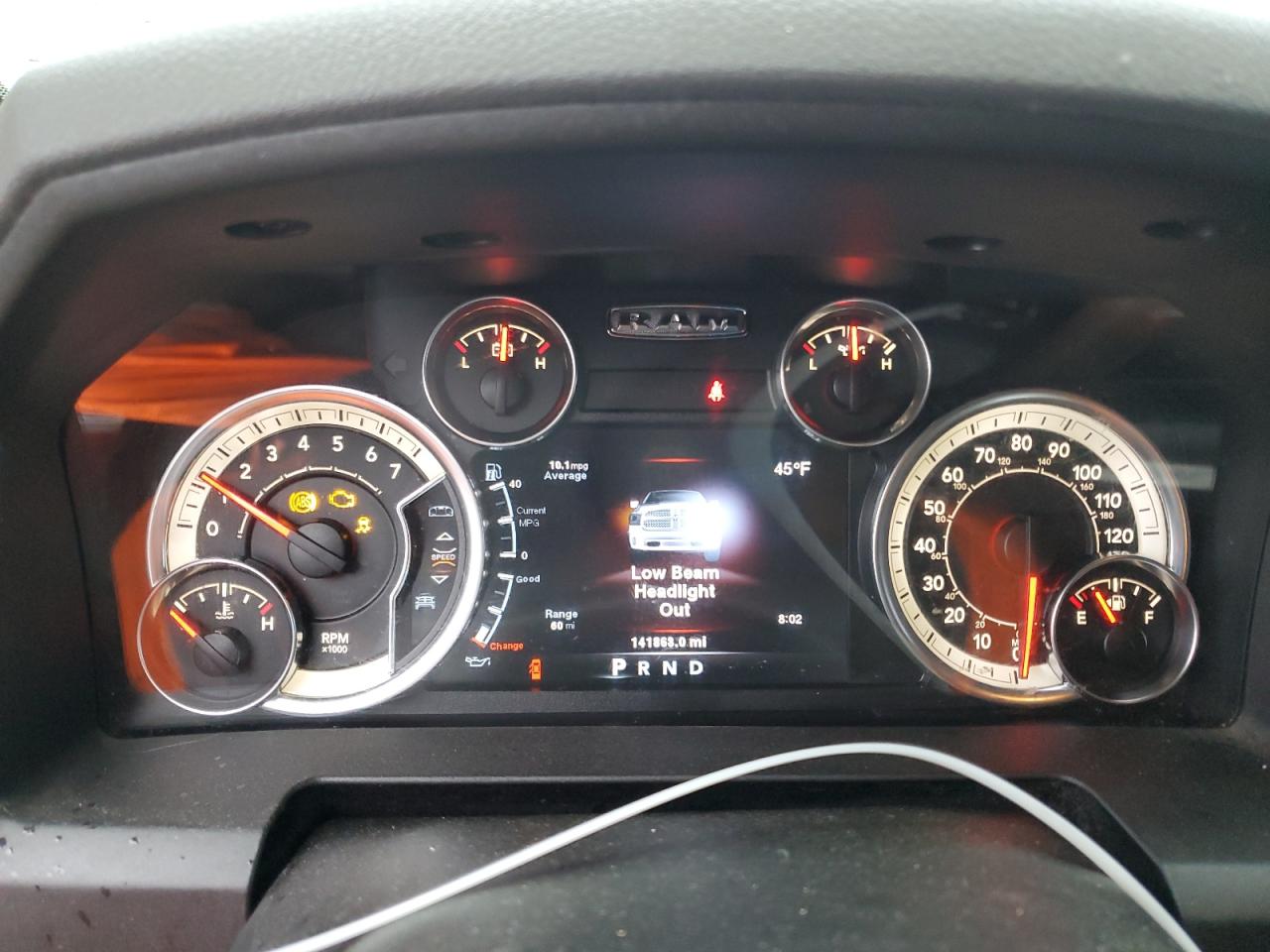 2013 RAM 1500 VIN 1C6RR7LT0DS658320 Copart auction photo, minor dent/scratches damage thumbnail 9