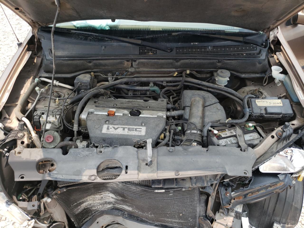 2003 Honda CR-V VIN JHLRD78883C007119 Copart auction photo, front end damage thumbnail 7