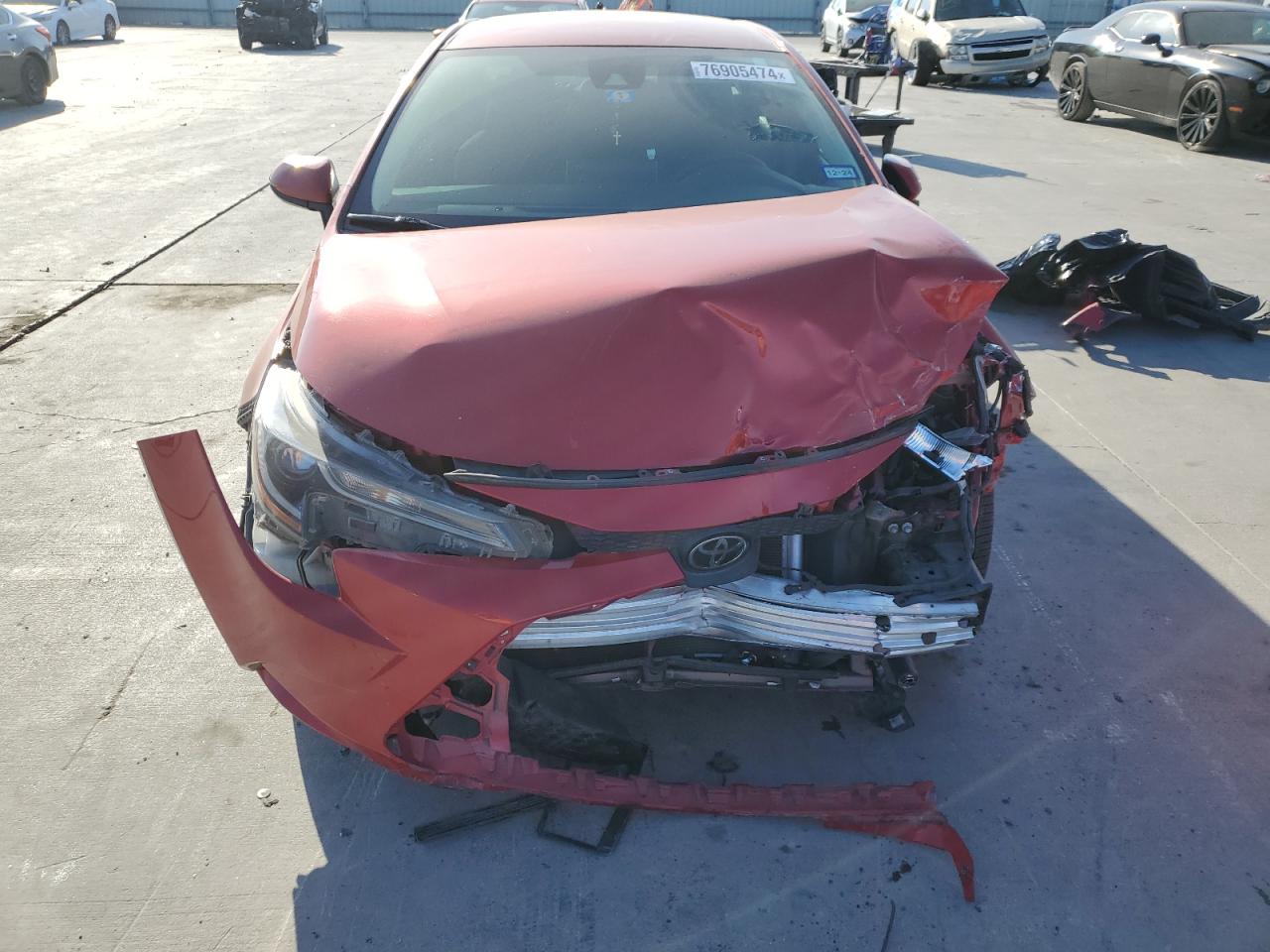 2020 Toyota Corolla VIN 5YFEPRAE1LP086171 Copart auction photo, front end damage thumbnail 5