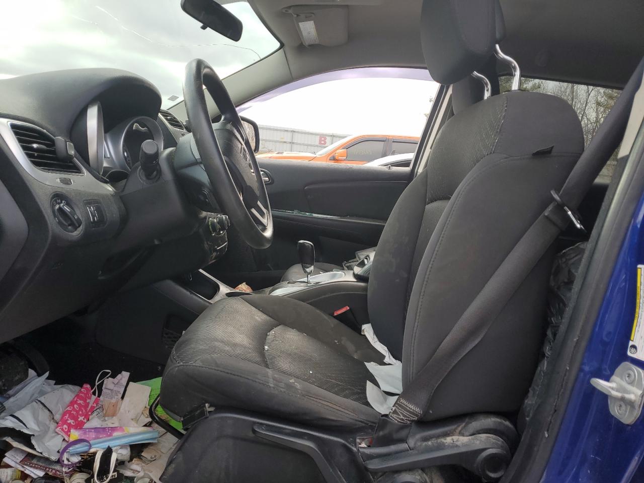 2012 Dodge Journey VIN 3C4PDCBG3CT238298 Copart auction photo, front end / side damage thumbnail 7