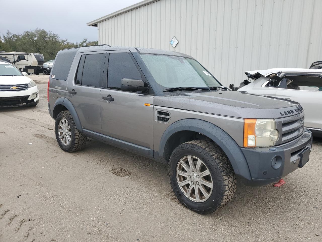 2008 Land Rover LR3 VIN SALAE25468A453440 Copart auction photo, side damage thumbnail 4