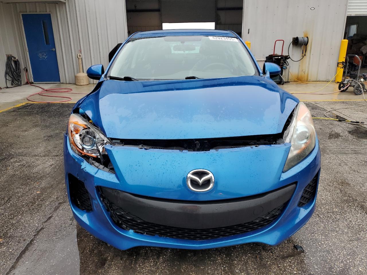 2012 Mazda 3 VIN JM1BL1V78C1616832 Copart auction photo, front end damage thumbnail 5