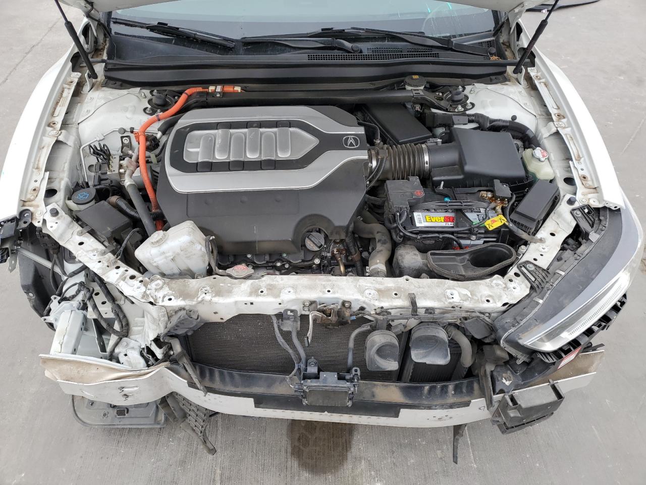2018 Acura RLX VIN JH4KC2F90JC000659 Copart auction photo, front end damage thumbnail 11