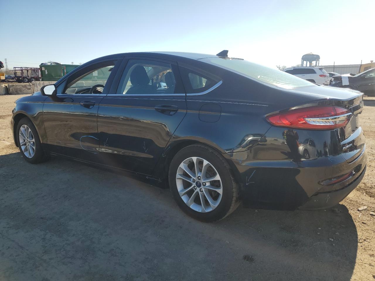 2020 Ford Fusion VIN 3FA6P0HD8LR162434 Copart auction photo, front end damage thumbnail 2