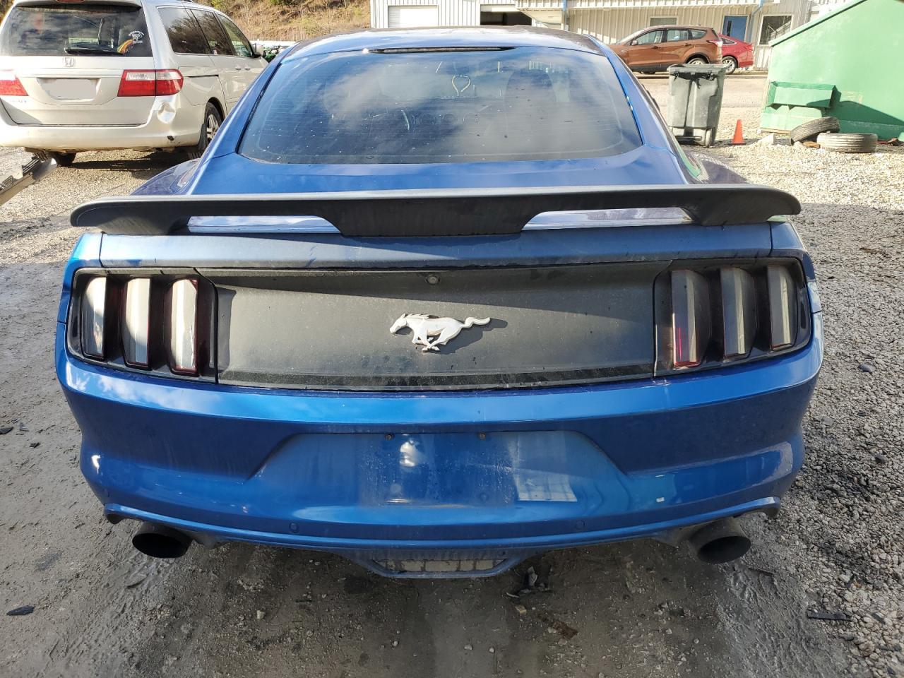 2017 Ford Mustang VIN 1FA6P8TH1H5217177 Copart auction photo, front end / side damage thumbnail 6