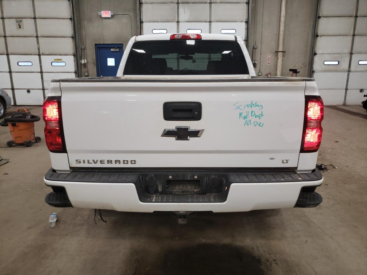 2017 Chevrolet Silverado VIN 3GCUKREC0HG250137 Copart auction photo, front end damage thumbnail 6
