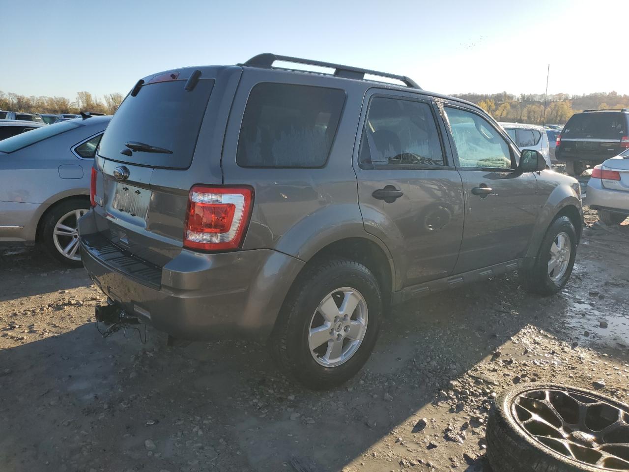 2012 Ford Escape VIN 1FMCU9D77CKC70490 Copart auction photo, front end damage thumbnail 3