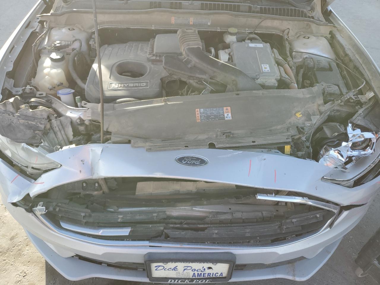 2017 Ford Fusion VIN 3FA6P0LU0HR208157 Copart auction photo, front end damage thumbnail 11