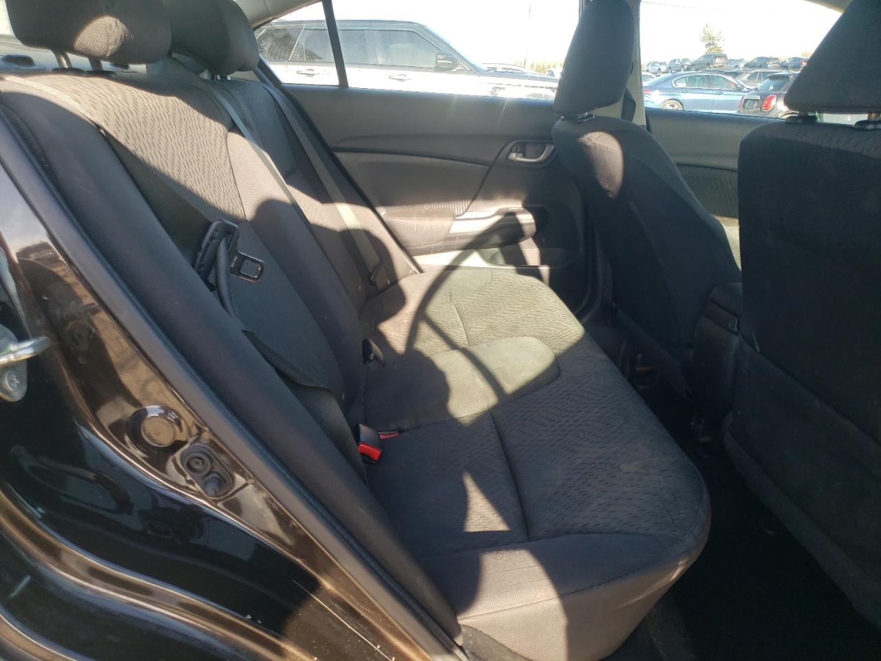 2014 Honda Civic VIN 2HGFB2F52EH517937 Copart auction photo, front end / rear end damage thumbnail 10