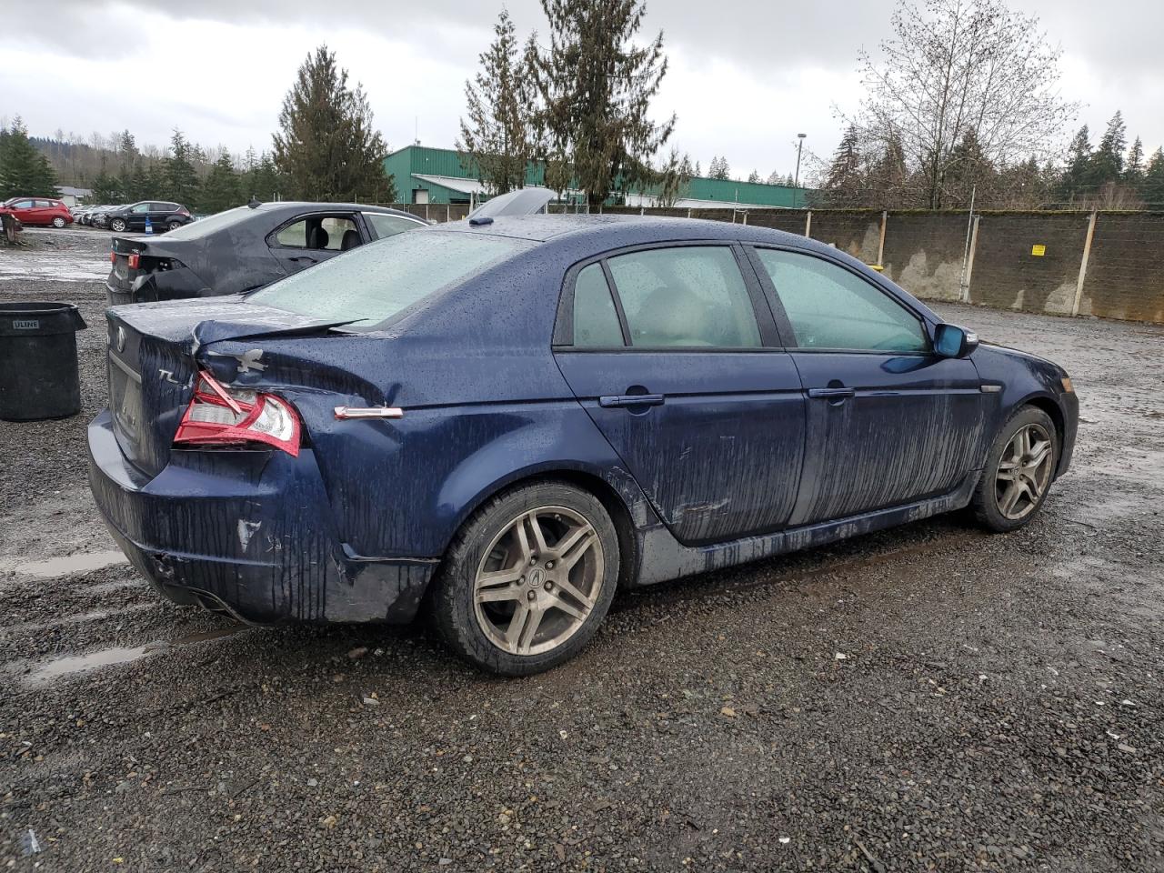 2007 Acura TL VIN 19UUA662X7A042532 Copart auction photo, rear end / side damage thumbnail 3