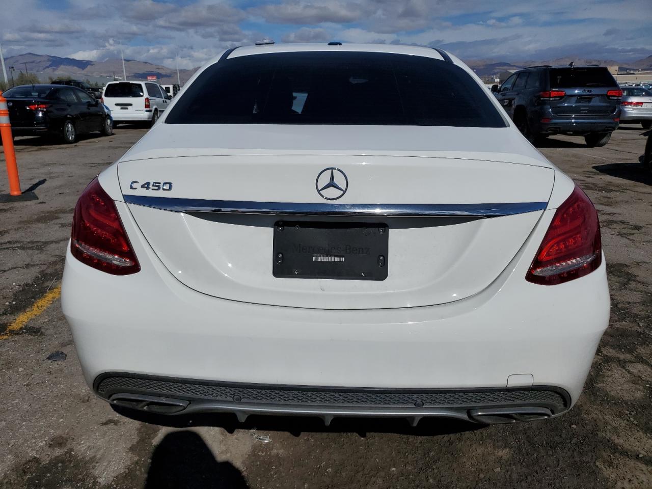2016 Mercedes-Benz C-klasse VIN 55SWF6EB1GU133883 Copart auction photo, front end damage thumbnail 6