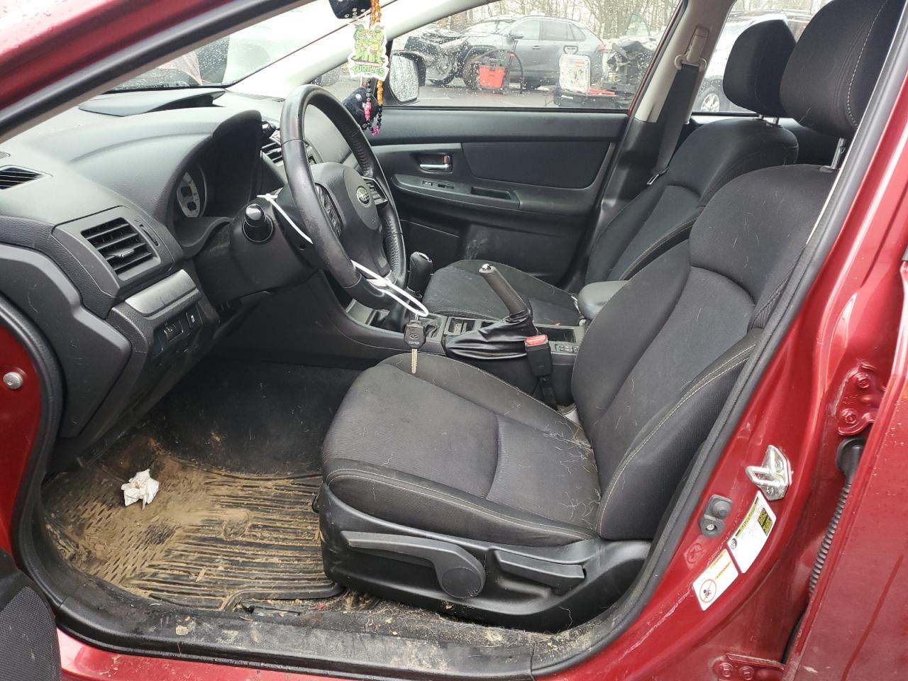 2013 Subaru Impreza VIN JF1GPAL68D1868527 Copart auction photo, front end damage thumbnail 7
