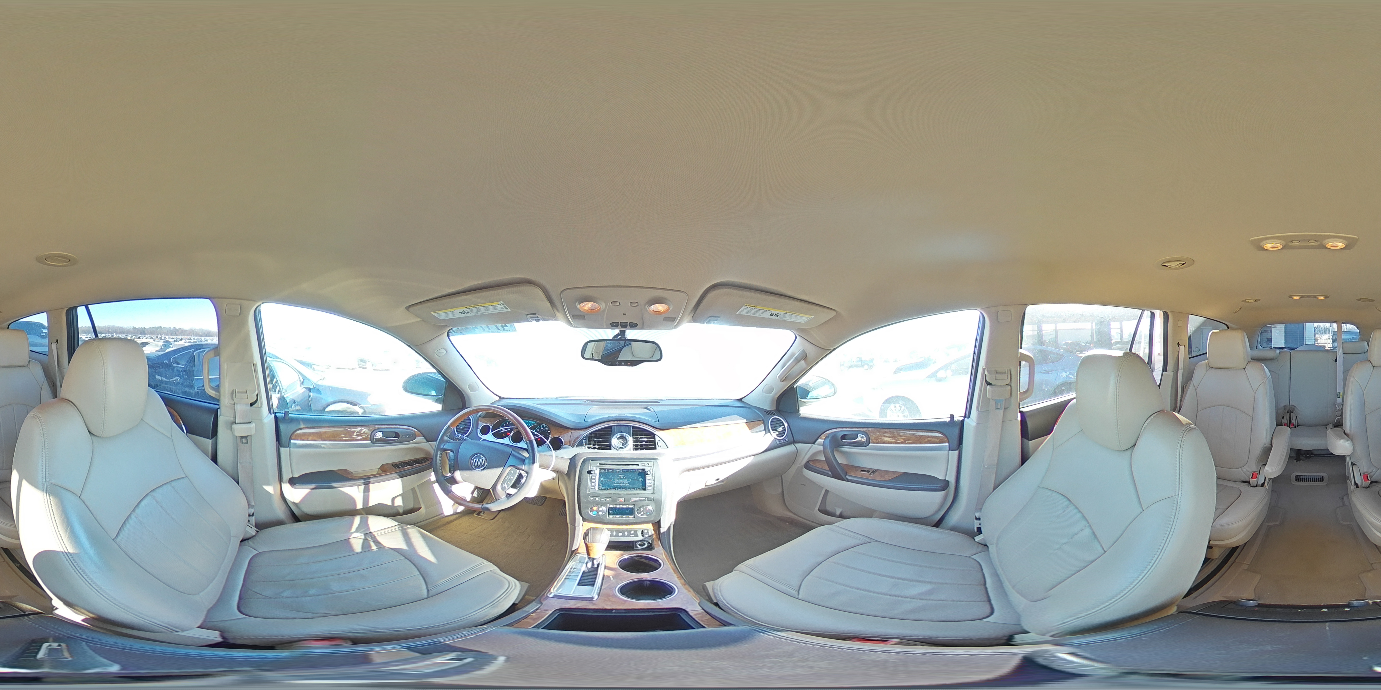 2012 Buick Enclave VIN 5GAKRDED2CJ289917 Copart auction photo, front end damage thumbnail 14
