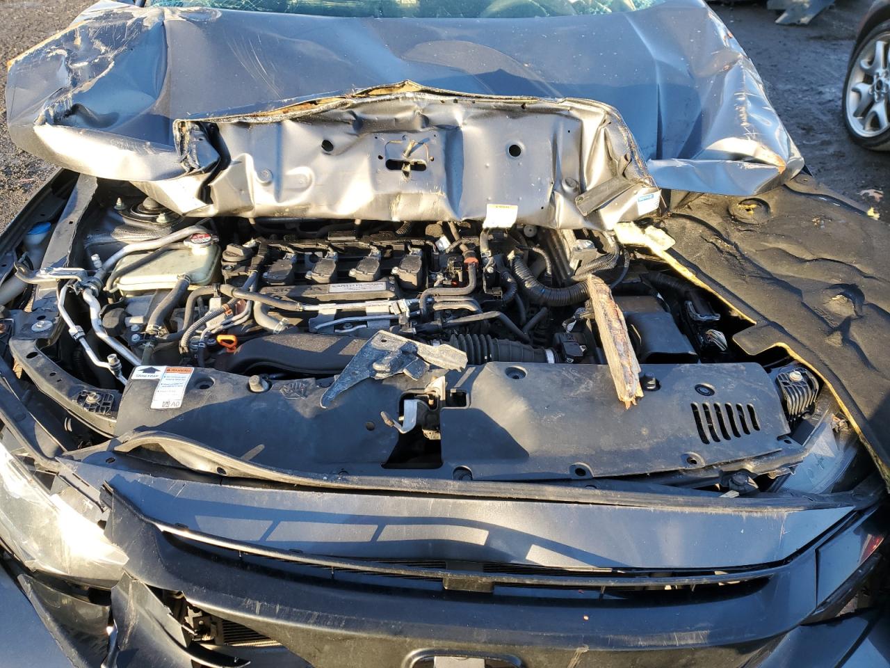 2017 Honda Civic VIN SHHFK7H22HU401886 Copart auction photo, rollover damage thumbnail 11